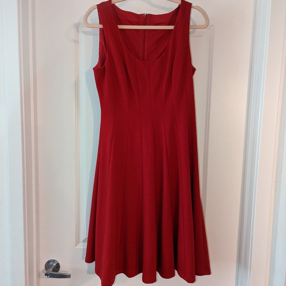 Red dress